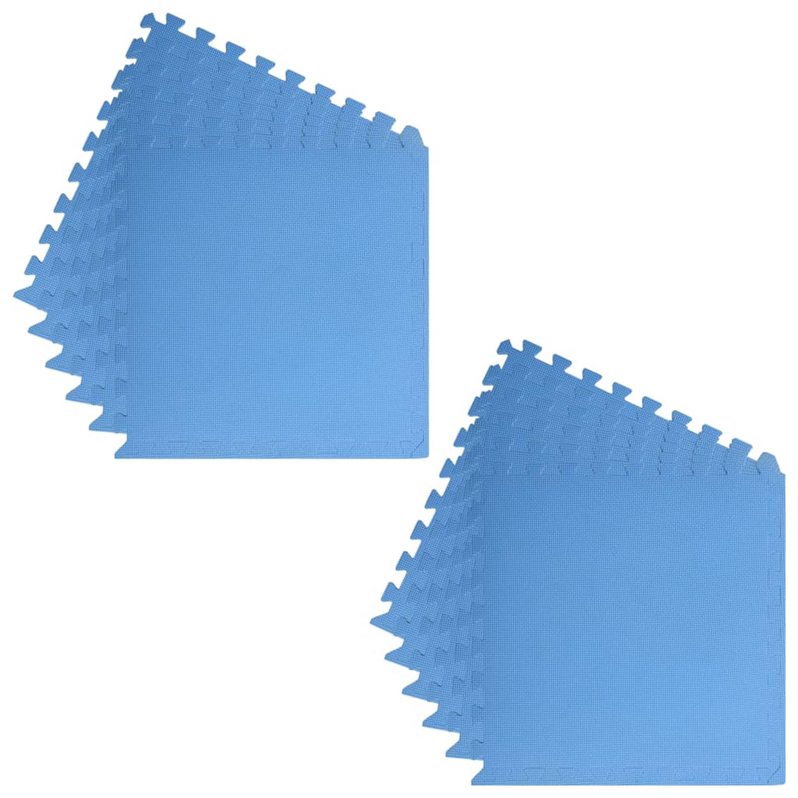 Pool Grundmatta 6 Pcs Trä 4,32 ㎡ EVA-skum