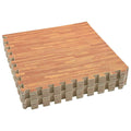 Pool Grundmatta 6 Pcs Trä 4,32 ㎡ EVA-skum
