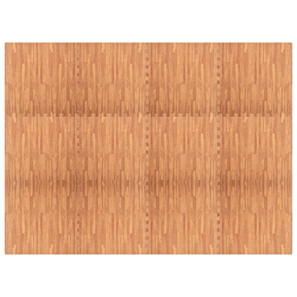 Pool Grundmatta 6 Pcs Trä 4,32 ㎡ EVA-skum