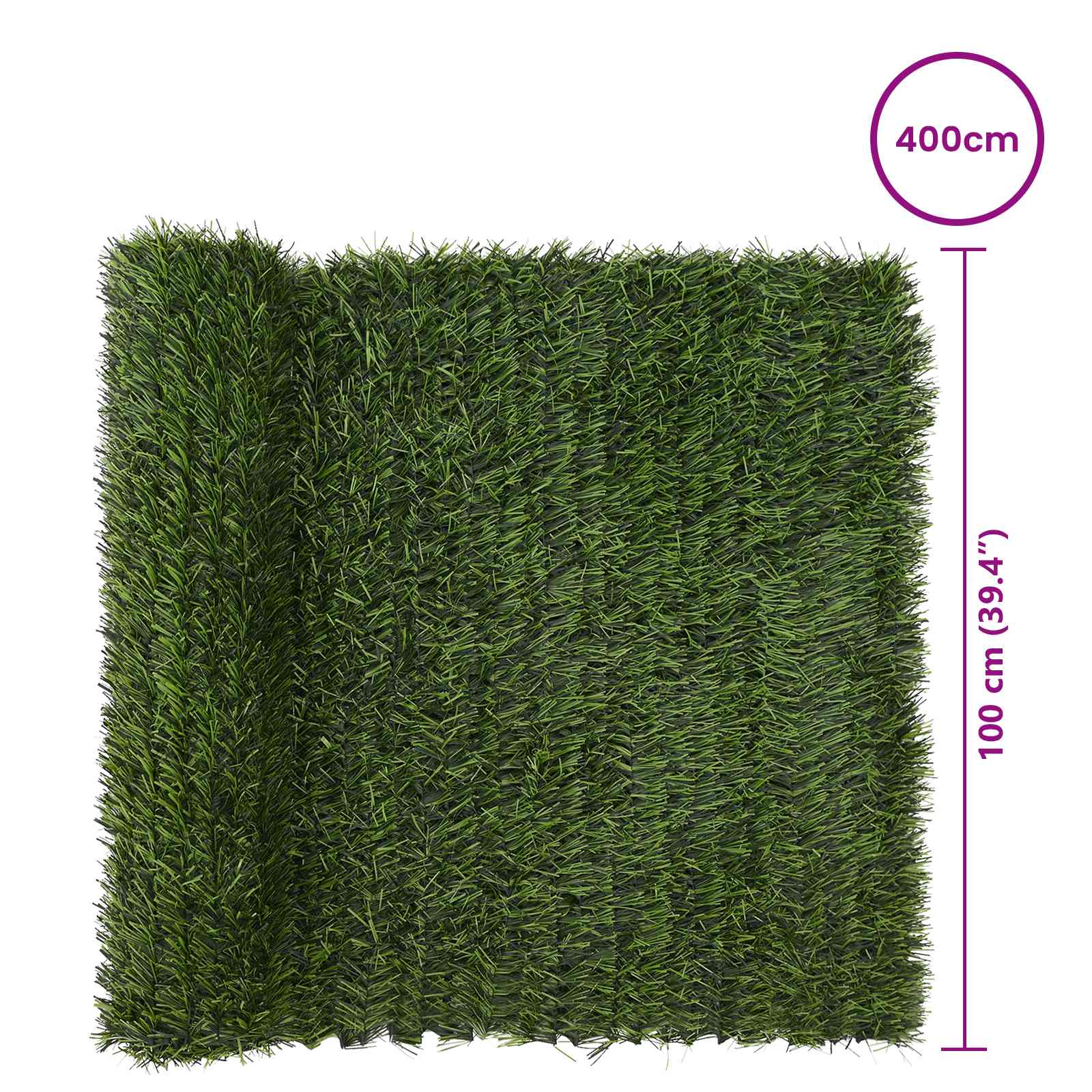 Konstgjord stängsel Ljusgrön