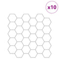 Hexagonplatta Polyuretan och PET