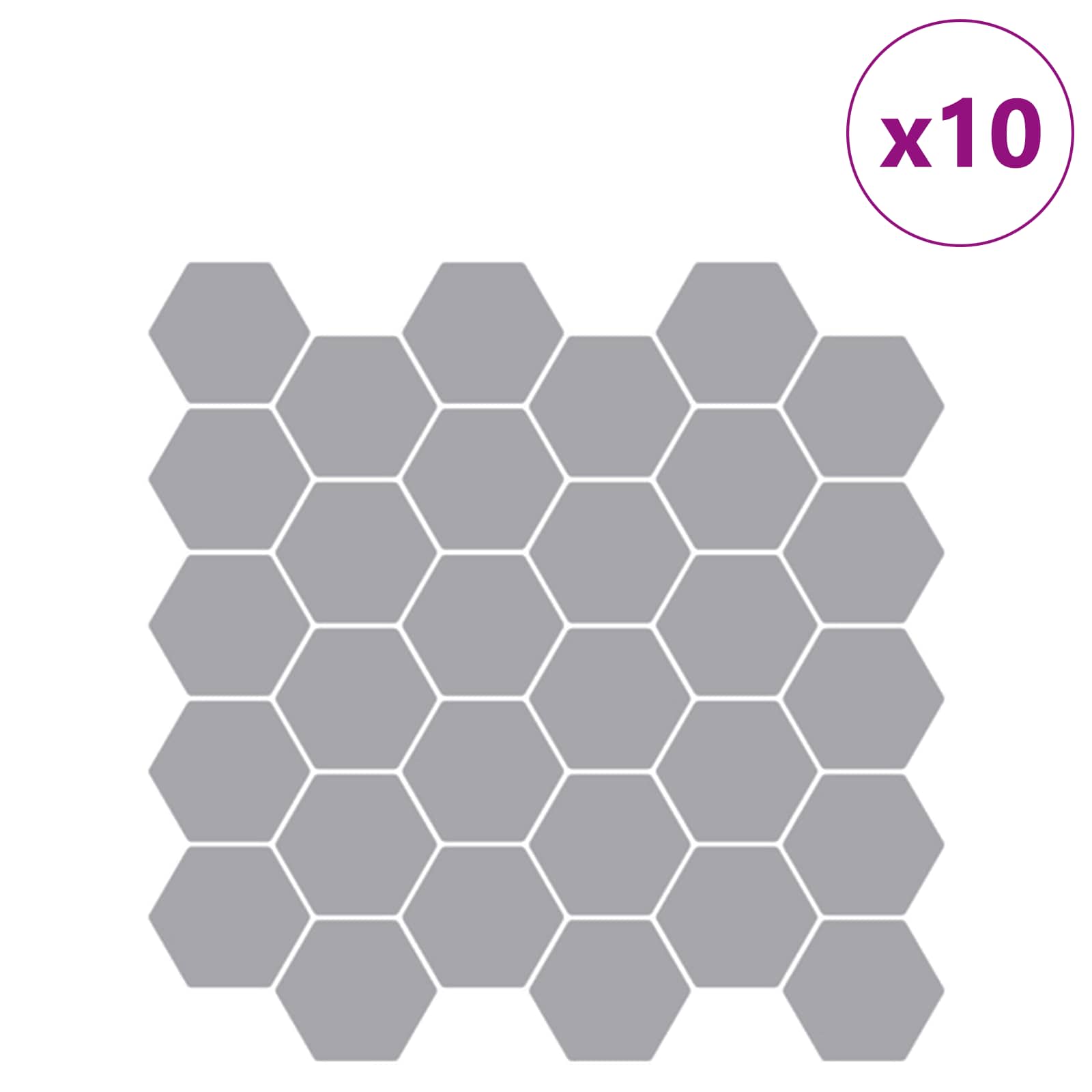 Hexagonplatta Polyuretan och PET