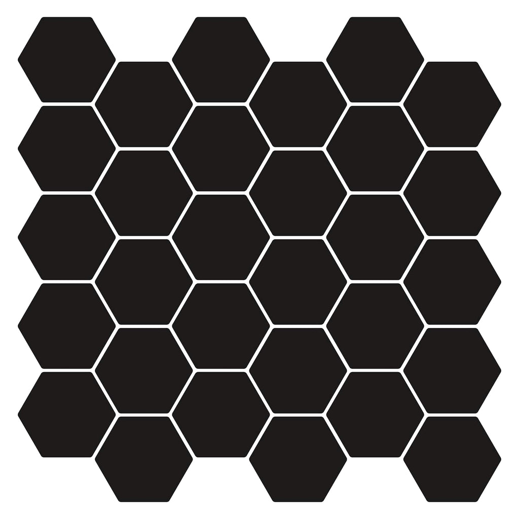 Hexagonplatta Polyuretan och PET